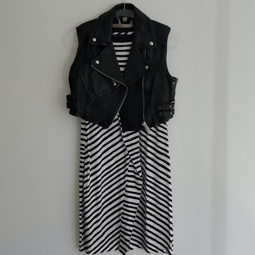 Marc by Marc Jacobs Asymetric Cotton Tank Dress XS - Picture 4 of 5